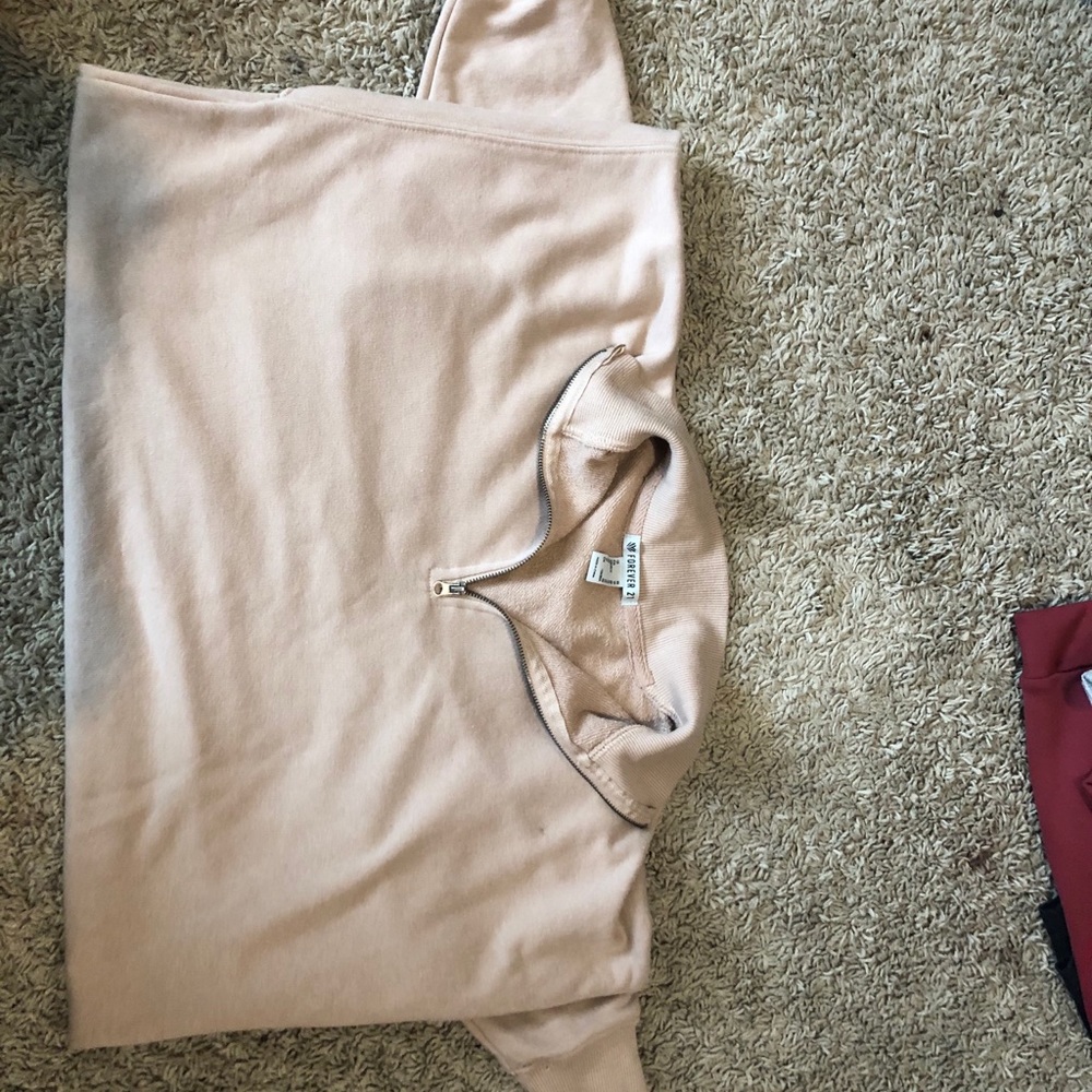Blush pink pull over